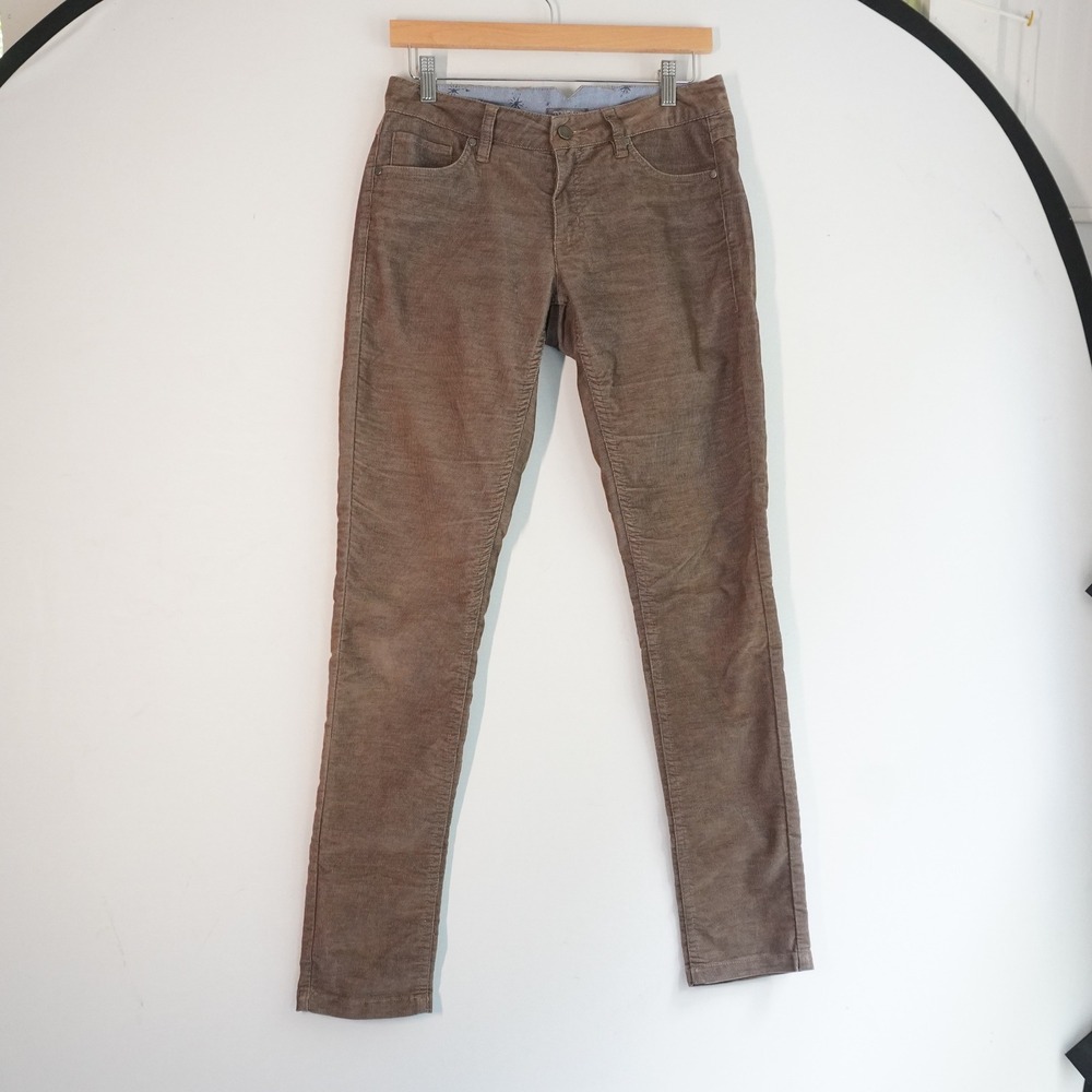 Toad&Co Corduroy Pants Casual Everyday Comfort Brown Size 2‎ Classic Fall Autumn